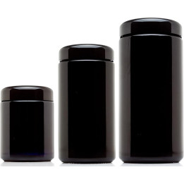 Bote Conservación UV Negro 500 ml - Poppins Lab