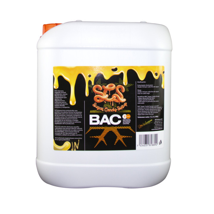 Sugar Candy Syrup 5L Bioestimulador BAC - Fertilizante Eficaz
