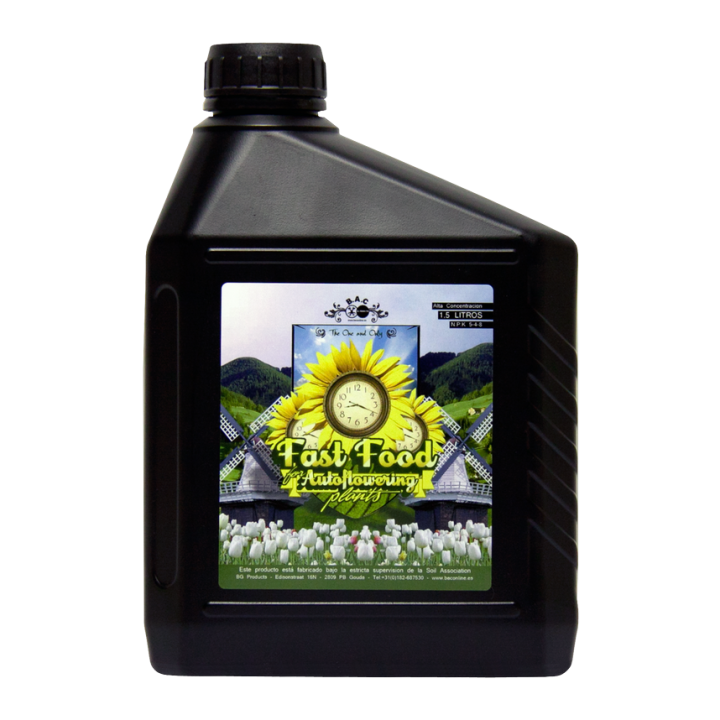 Fast Food Orgánico 750 ml BAC - Fertilizante Vegano