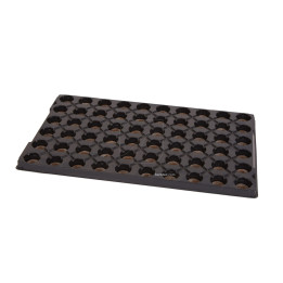Bandeja Plástico 22 mm 104 Alv Jiffy - 25 uds