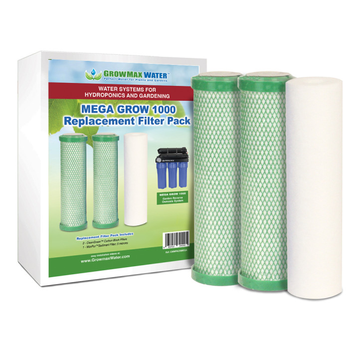 Pack Filtros de Recambio Mega Grow - GROWMAX WATER™