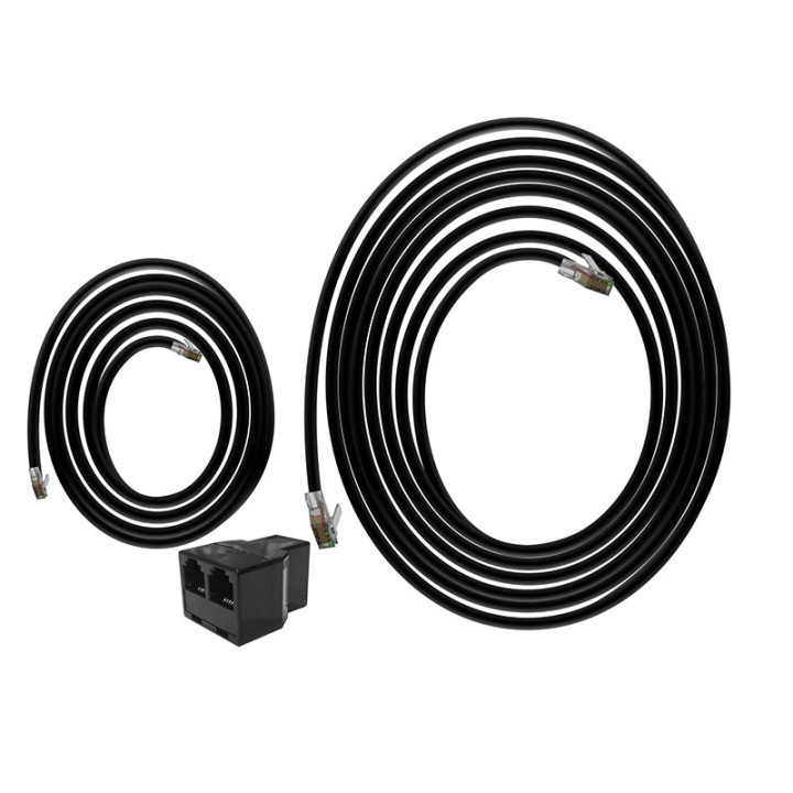 Set de Cables de Extensión RJ12 Trolmaster - 4,87m