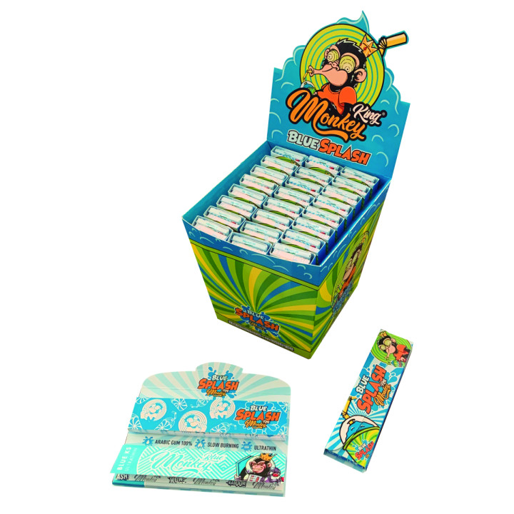 Monkey Pack Smell Blue Pash - Papel y Filtros Naturales