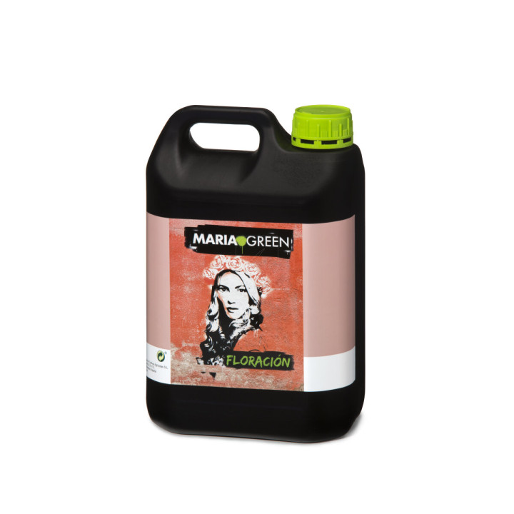 Fertilizante Floración 5L Maria Green - Suministros Hortícolas
