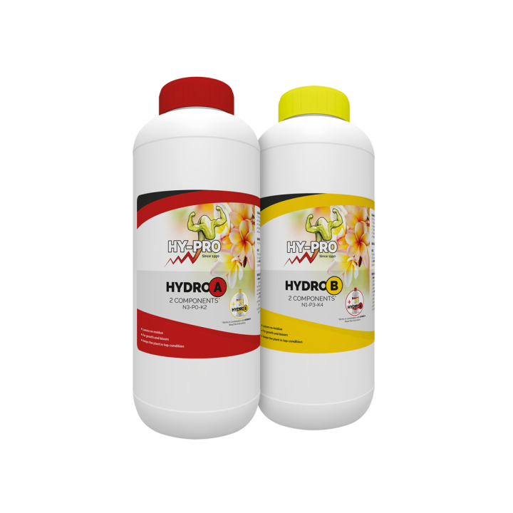 Hydro A+B 1L Hy-Pro - Fertilizante Hidropónico Eficaz