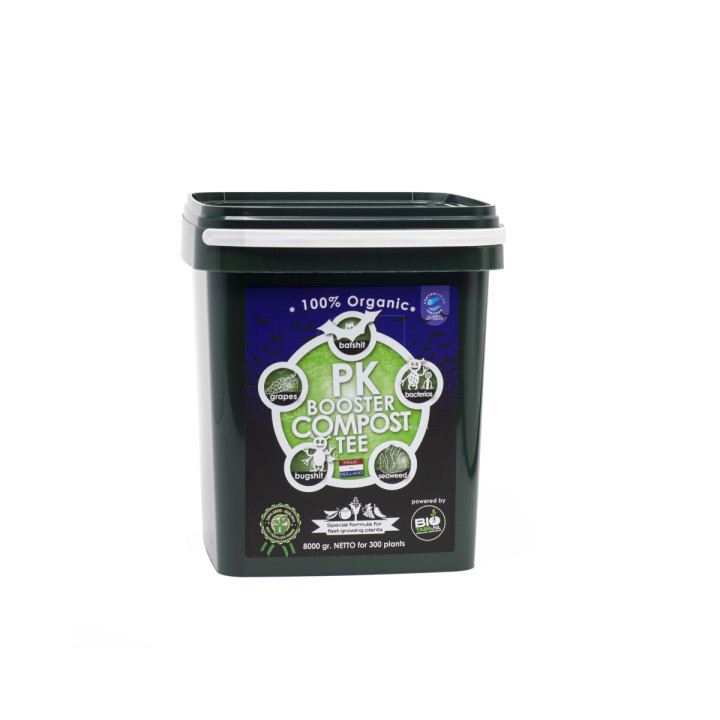 PK Booster Compost Tea 8kg - Fertilizante Orgánico Biotabs