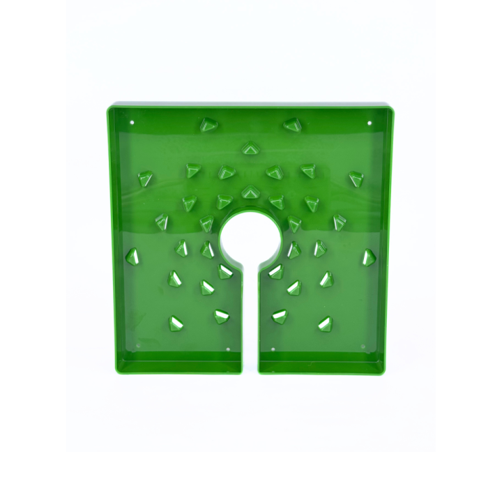 Tapa de Maceta Cuadrada Verde 15 cm - VDL