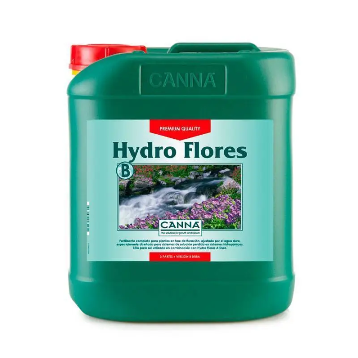 Hydro Flores B 5 L Agua Dura Canna | Suministros Hortícolas