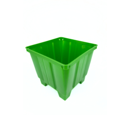 Maceta Cuadrada Verde 15 cm - VDL | Suministros Hortícolas