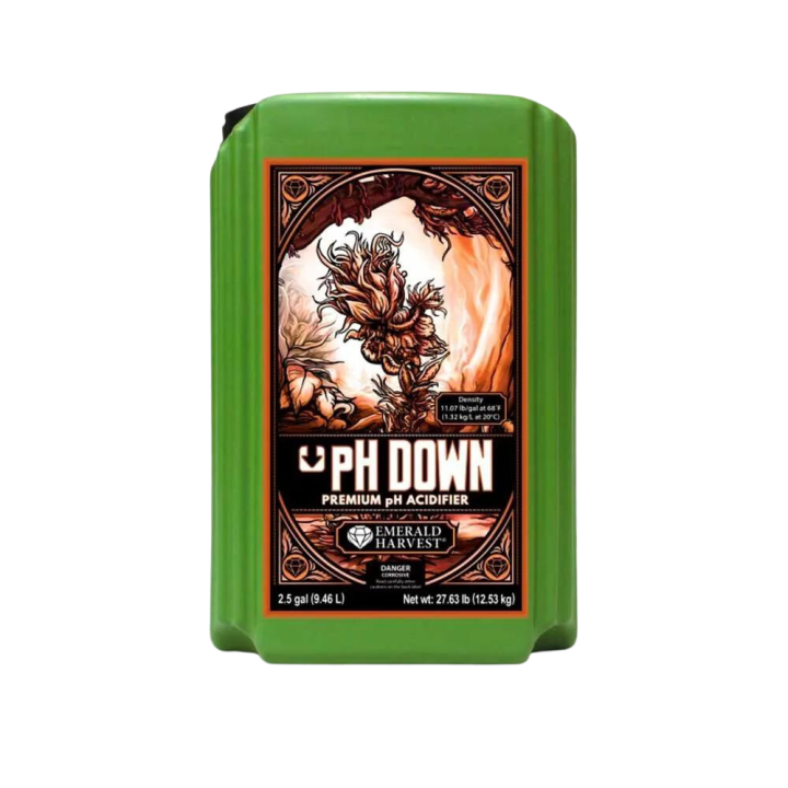 pH Down 0.95 L Emerald Harvest - Ajuste de pH Eficaz