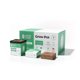 KAYA Grow Pot 7" - Sustrato de Coco 2 Gal (22 uds/caja)