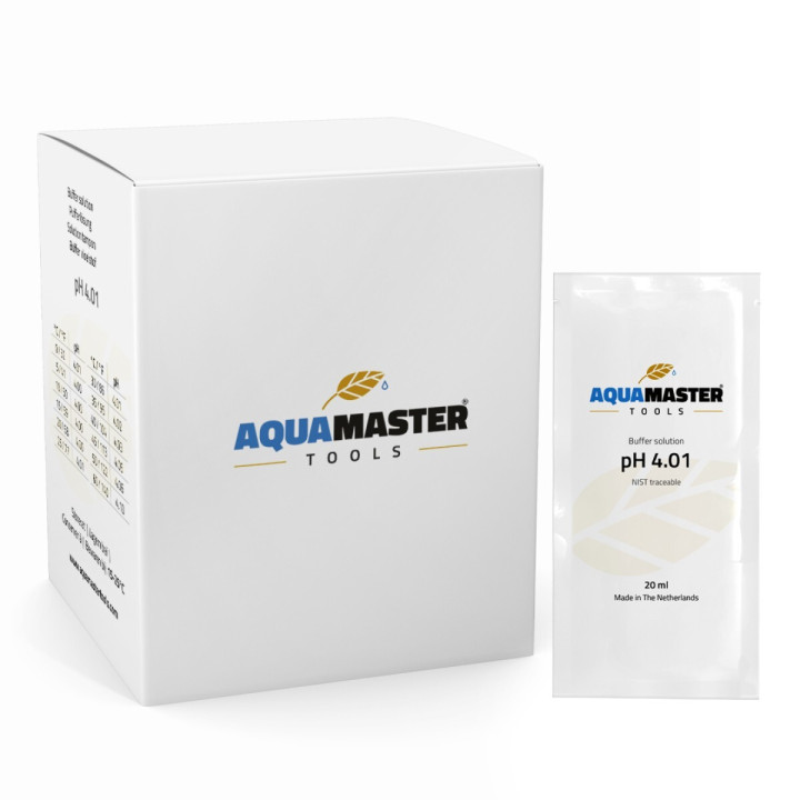 Solución de Calibración pH 4,01 Aquamaster - 20 ml