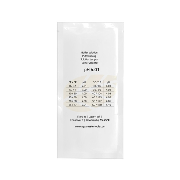 Solución de Calibración pH 4,01 Aquamaster - 20 ml