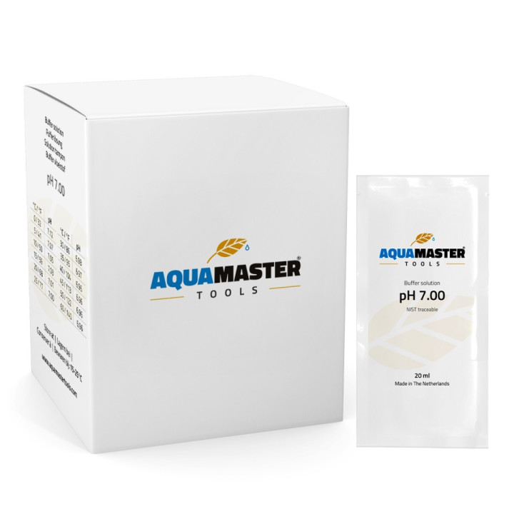 Solución de Calibración pH 7,00 - AQUAMASTER 20 ml