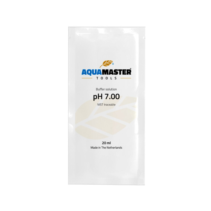 Solución de Calibración pH 7,00 - AQUAMASTER 20 ml