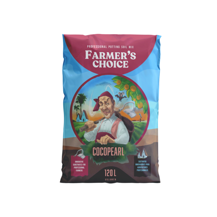 Sustrato Cocopearl 50 L - Farmer's Choice