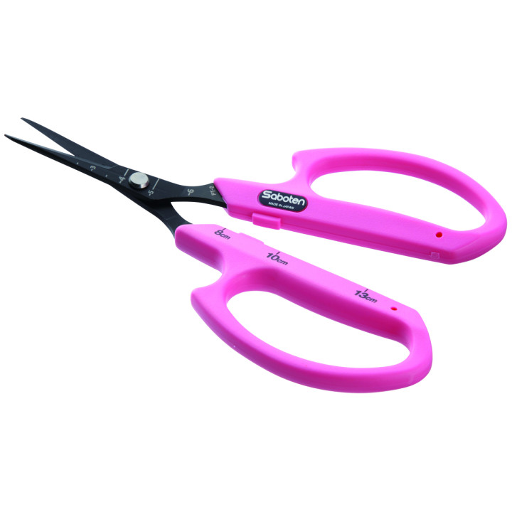 Tijera Angulada Rosa Saboten - Herramientas de Jardinería
