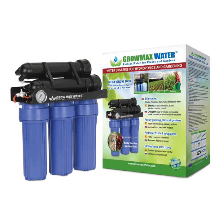 Sistema de Ósmosis Inversa Mega Grow 1000 L - GROWMAX WATER™