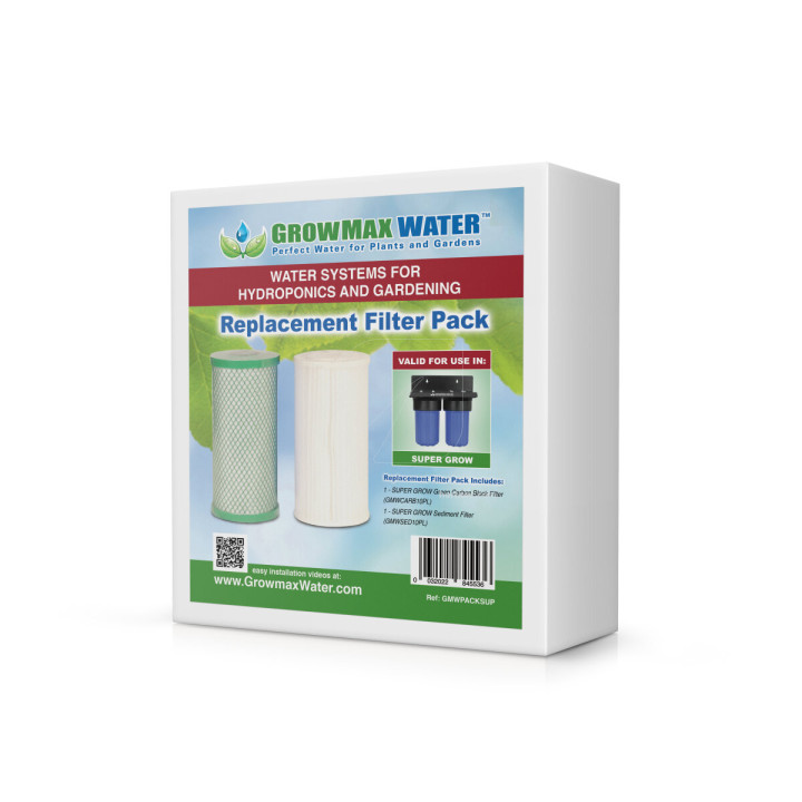 Pack Filtros de Recambio Super Grow - GROWMAX WATER™