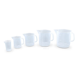 Jarra Medidora 250 ml Sin Asa - Precisión en Riego