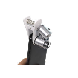 Microscopio 60x con Clip - Ideal para Detección de Plagas