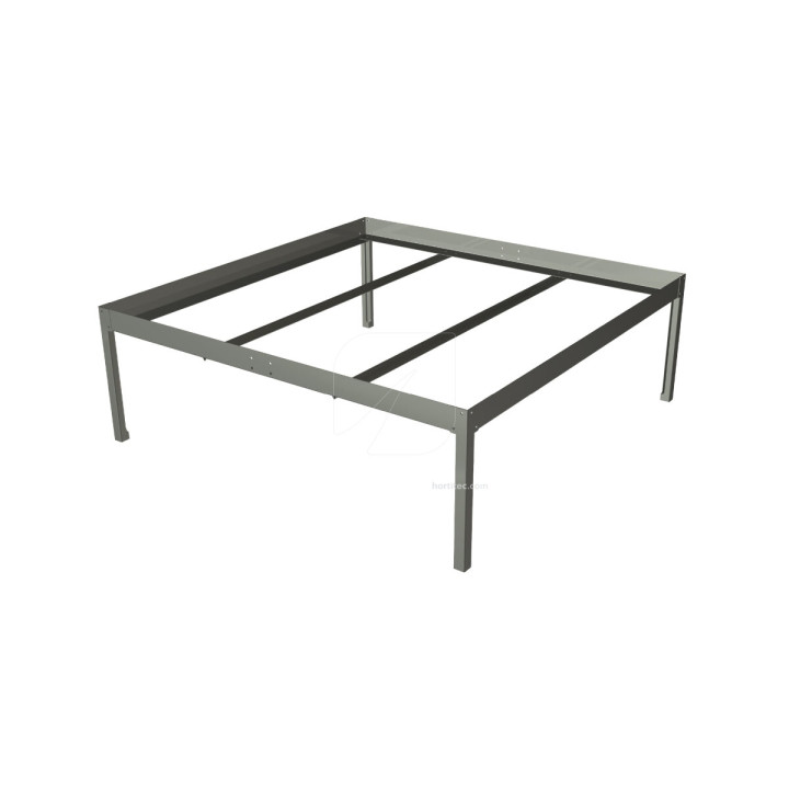 Soporte para Bandeja Gris 1x1,1m - Resistente y Duradero