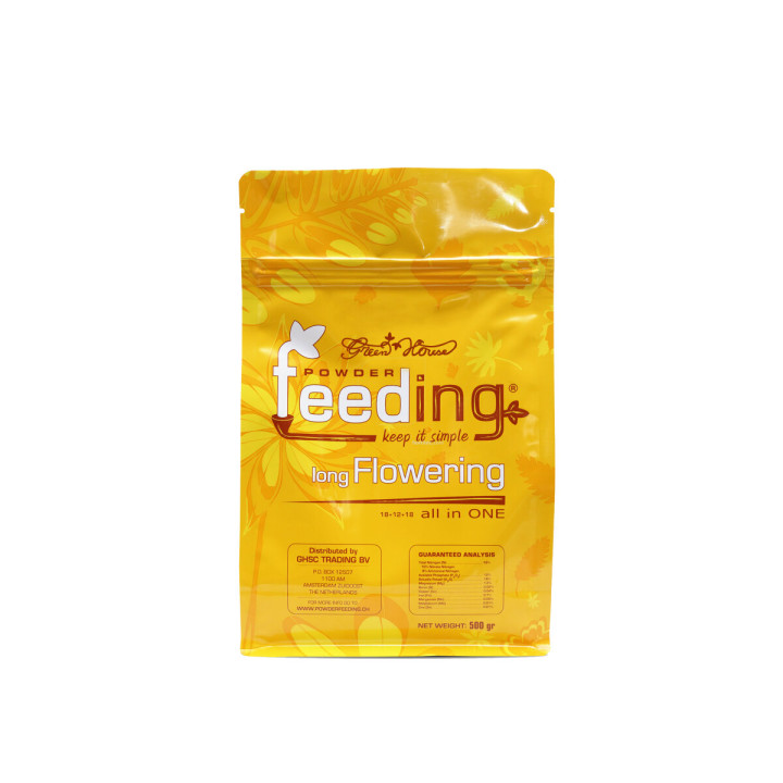 Long Flowering Sativa 1 kg - Fertilizante GREEN HOUSE FEEDING®