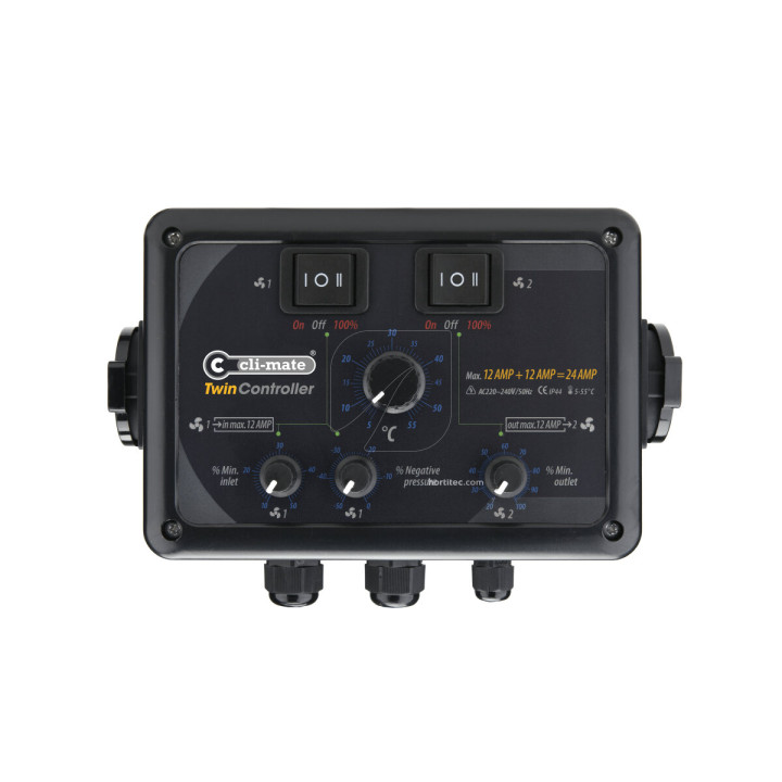 Twin Controller 8A CLI-MATE® - Control de Clima Eficiente