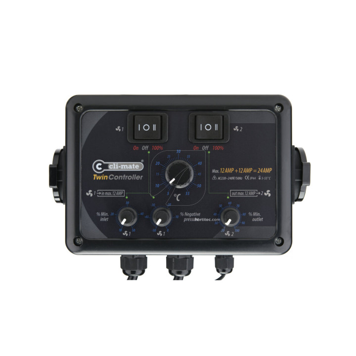 Twin Controller 24A CLI-MATE® - Control de Clima Eficiente