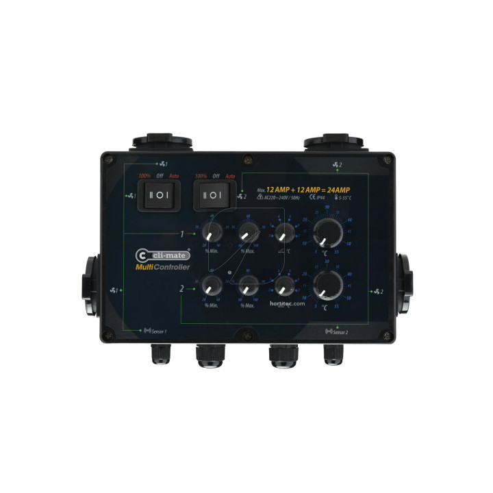 Multi-Controller 12+12 CLI-MATE® - Control de Clima Eficiente