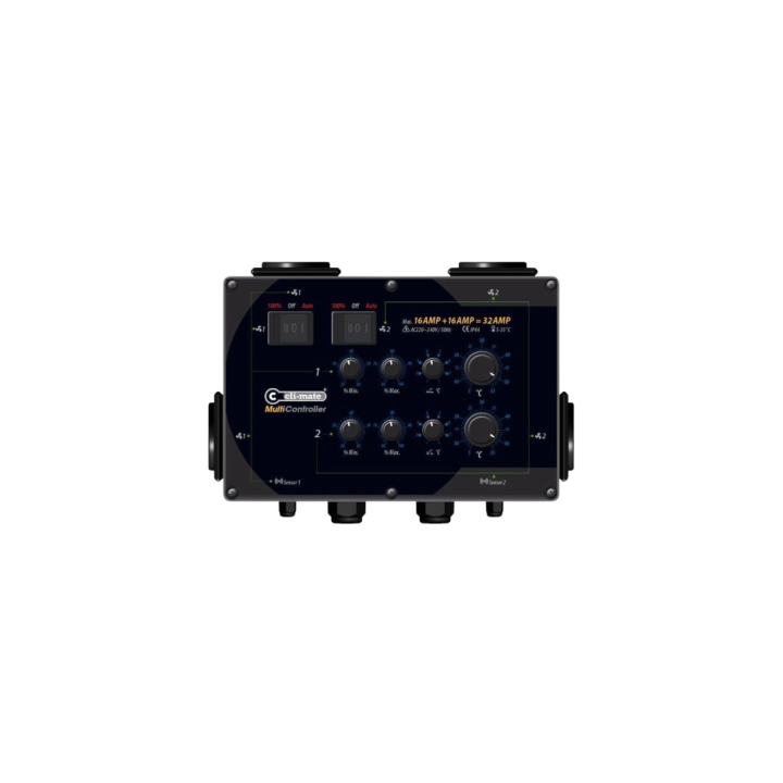Multi-Controller 16+16 CLI-MATE® - Control de Clima Eficiente