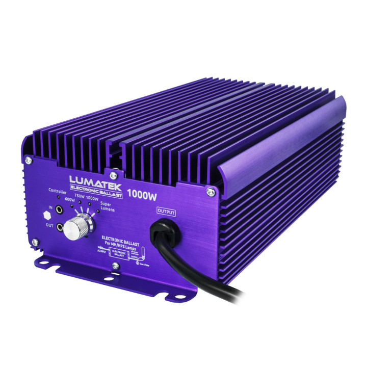 Balastro Electrónico Lumatek 1000W 240V - Iluminación Hortícola