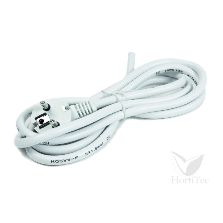 Cable 2 m con clavija inyectada para iluminación hortícola