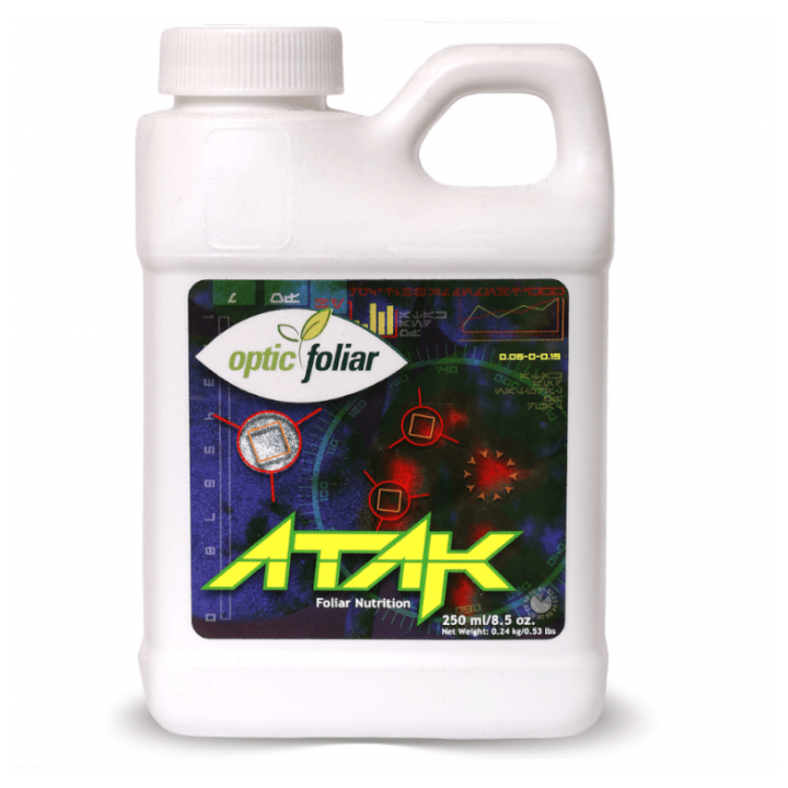 Optic Foliar Atack 250 ml - Fertilizante Eficaz