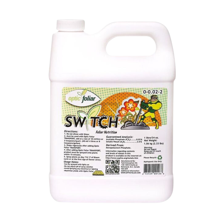 Switch OPTIC FOLIAR - Fertilizante para Cultivos