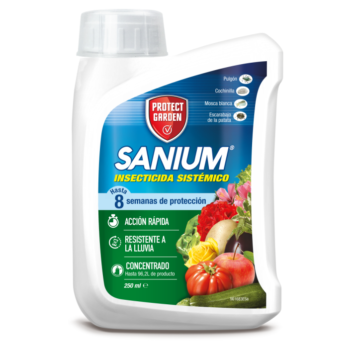 Insecticida Sistémico 250ml Sanium - PROTECT GARDEN