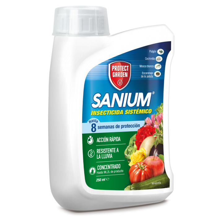 Insecticida Sistémico 250ml Sanium - PROTECT GARDEN