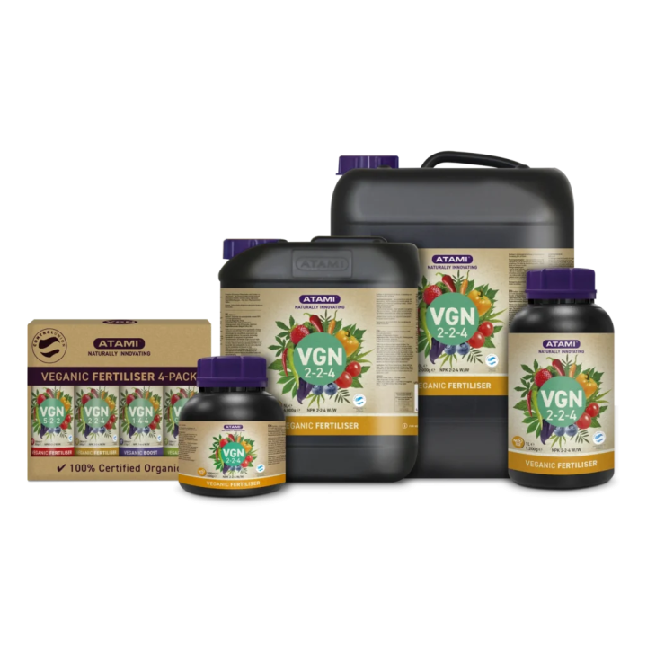 Fertilizante VGN 2-2-4 10L Atami - Crecimiento Saludable