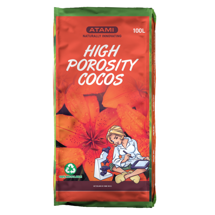 High Porosity Cocos 100 L Atami - Sustrato de Coco