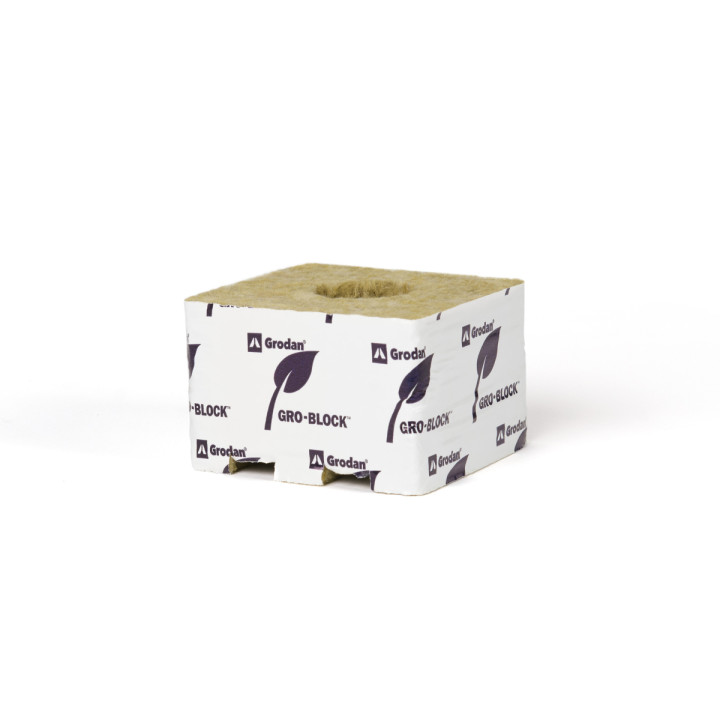 Grodan Bloque 75x75x65 mm Ag. Grande Improved - Sustratos