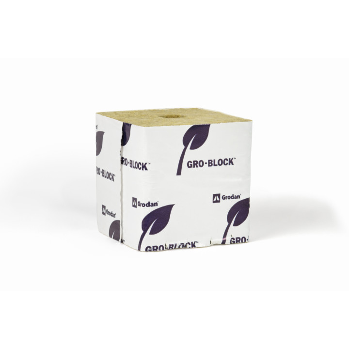 Grodan Bloque 100x100 mm Ag. Grande Improved - Sustratos