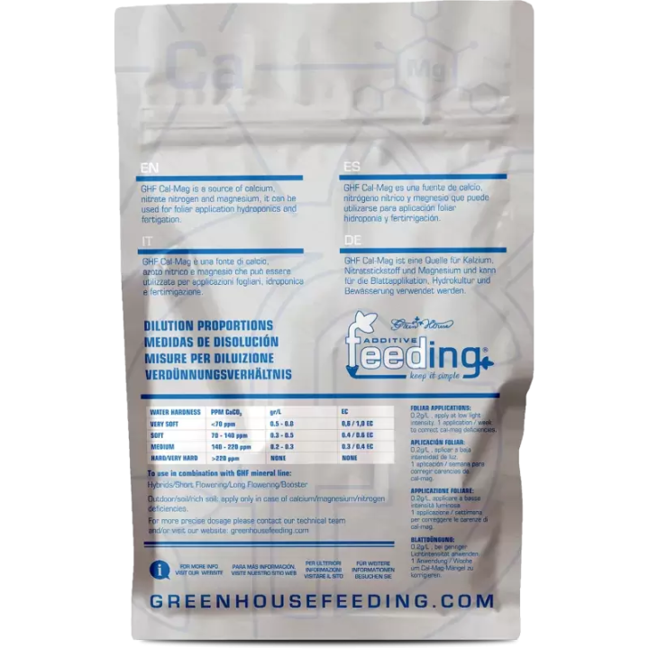 CalMag 500g Green House - Fertilizante Esencial