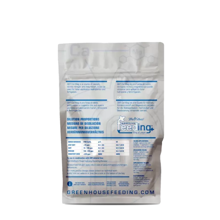 CalMag 1kg Green House - Fertilizante Esencial