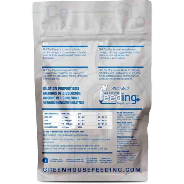 CalMag 2,5kg Green House - Fertilizante Eficaz