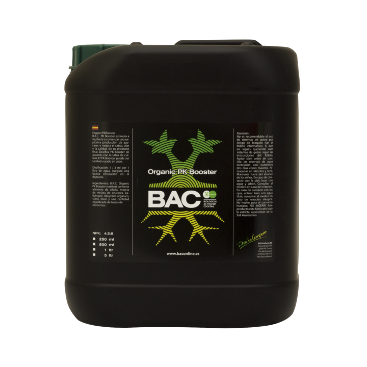 Organic PK Booster 10 L - Fertilizante BAC para Flores