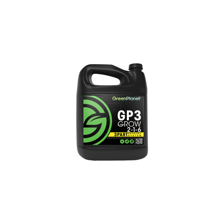 GP3 Grow 1 L - Nutriente para el Crecimiento | GREEN PLANET