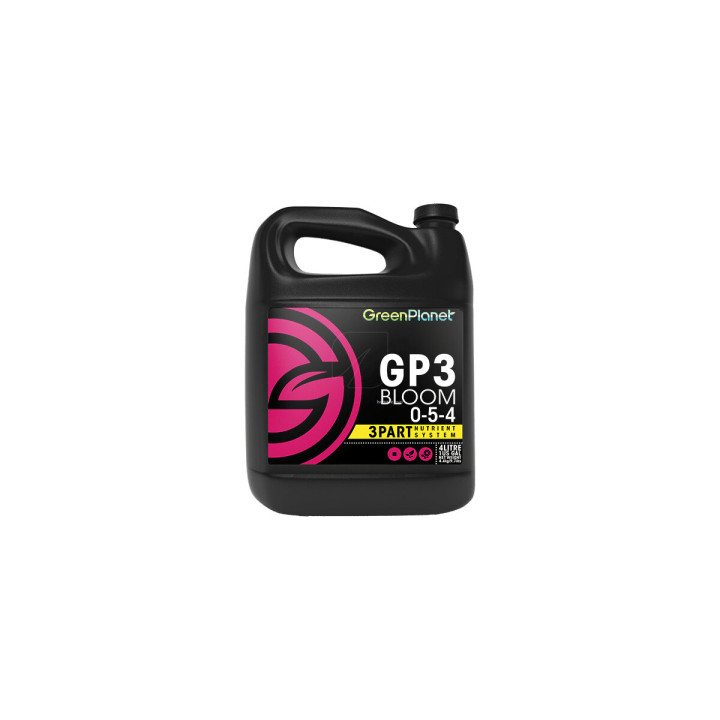 Gp3 Bloom 1L - Fertilizante Green Planet para Cultivos