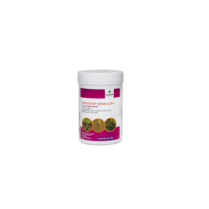 Chryzotop Verde 0.25% 25 g - Hormona Enraizante Sipcam