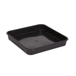 Plato Cuadrado 34 cm para Macetas - Suministros Hortícolas