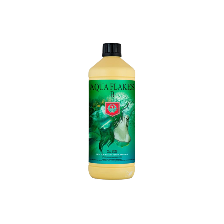 Aqua Flakes B 1 L - Nutriente Hidropónico House & Garden